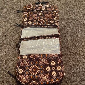 Vera Bradley Brown Floral Organizer